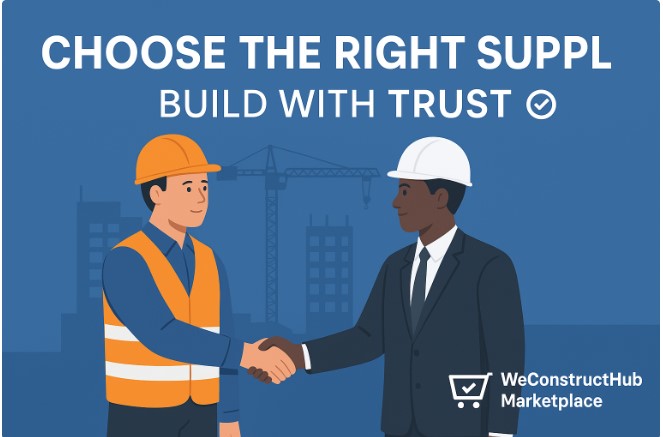 How to Choose the Right Supplier for Your Construction Project